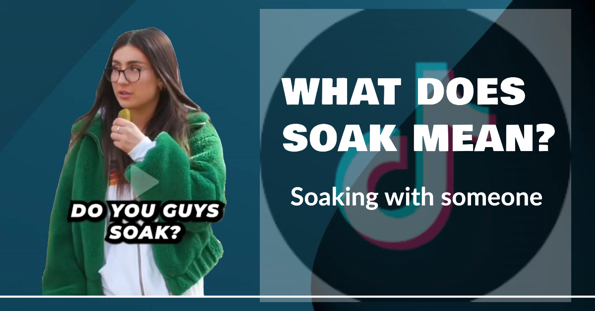 what does soak mean