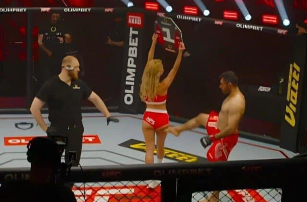 Read more about the article In Russia Iranian MMA Fighter Ali Heibati Kicked a Ring Girl in the Posterior, as She Was Not Wearing a Hijab